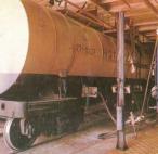 Отделение приёмки молока из железнодорожных цистерн